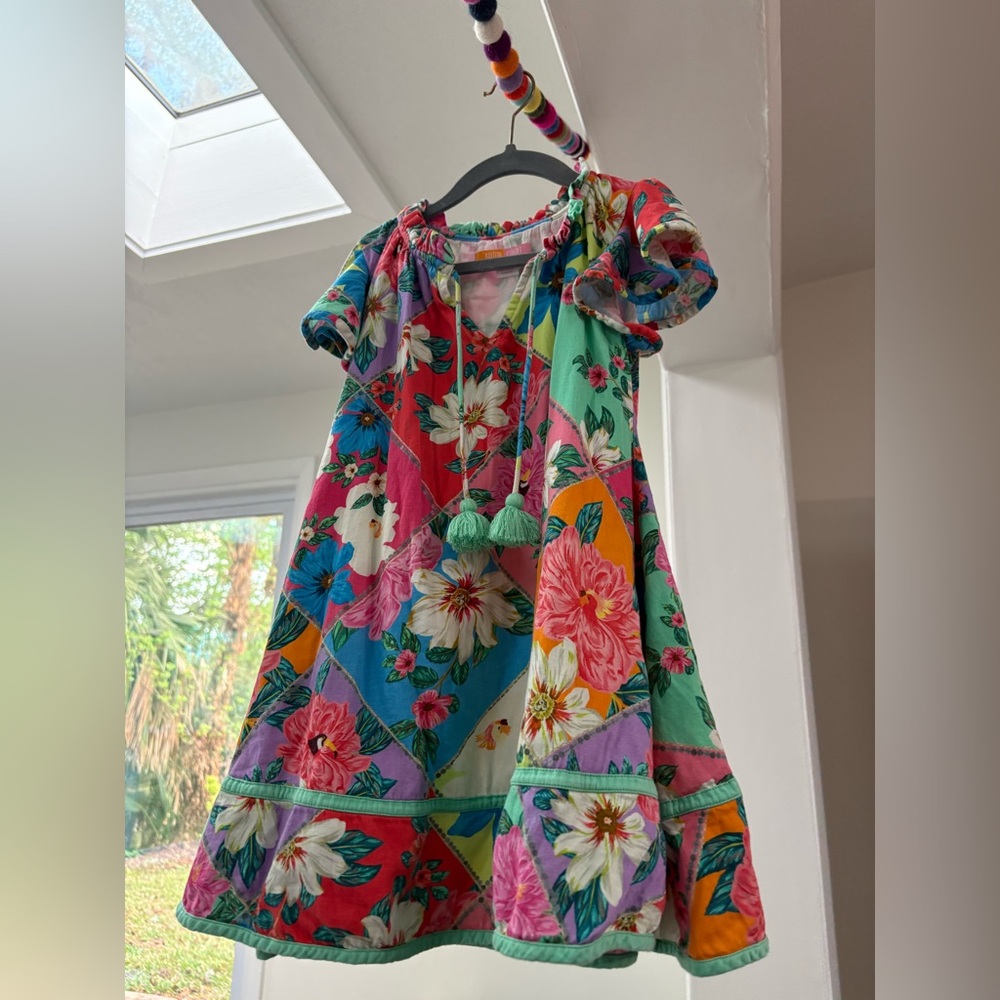 Briton Court Girls Dorothy Flutter Sleeve Dress (5 Years)